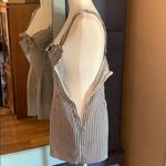 Forever 21 Striped Tie Front Romper Size Small Photo 8