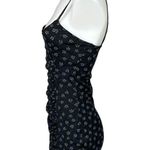 Daisy Street Black Floral Print Spaghetti Strap Sleeveless Bodycon Mini Dress XS Photo 1