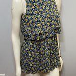 Forever 21 Adorable Blue & Yellow  Floral Romper Photo 8