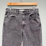 SLVRLAKE Dylan Straight Leg Distressed Jeans in Broken Promises Gray Black 27 Photo 5