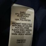 Eliza J  Floral Scuba Sheath Dress Navy Pink Size 10 V-Neck‎ Cap Sleeve Stretch Photo 10