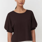 Cuyana  Balloon Sleeve Tee Photo 0