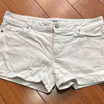 Paige  Women's White Denim Shorts size 31” Photo 0