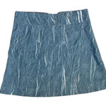 KAVU  Women's Skirt Sz 8 Athletic‎ Athleisure Blue Grey White Side Zip New Photo 0