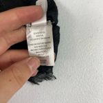 LC Lauren Conrad NEW Lauren Conrad women's black floral embroidered fringe lightweight wrap scarf Photo 4