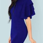 The Clothing Company  Cobalt Blue Sweater Dress Size L Photo 1
