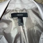 Forever 21 Purple Leather Jacket Stylish Design Photo 1