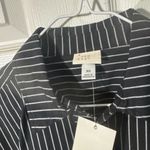 A New Day  Black and White Striped Shirt Photo 6