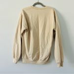 Alla Berman Palm Beach Boyfriend Sweatshirt Tan S Photo 2