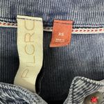 Pilcro Anthropologie’s Marta Tiered Corduroy MIDI Dress Blue Size XS Photo 1