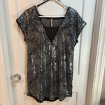 Free People Midnight Dreamer Sequins Tunic Dress Photo 2