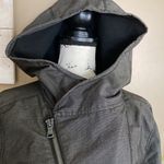 Calvin Klein  coat women’s size large gray and black with hood Photo 2