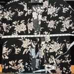 Spiritual Gangster Maya Black floral kimono robe one size Photo 7