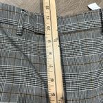 ZARA Black Tan Houndstooth Plaid Trousers Cropped Ankle Pants Size 6 Photo 8