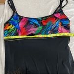 Longitude NWOT Swimsuit size 14 skirted one piece adjustable straps built in bra Photo 11