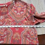Soft Surroundings  Paisley Design Pullover‎ Sweater  sz Xl Photo 5