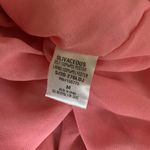 Olivaceous  Pink Smocked Ruffle Mini Dress Short Sleeve Tiered Medium Photo 5