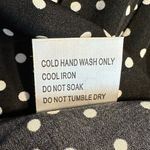 Princess Polly  Bobbie Mini Dress Black Polka Dots size 4 V Neck Short Sleeve Photo 12