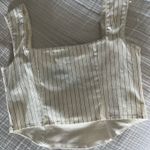 Wild Fable  Pin Stripe Cropped Cap sleeve Tank Photo 3