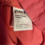 Pact Canopy Picnic dress womens size Small linen blend belted pockets smocked Pink Photo 7