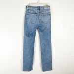 MAVI Maria Slit High Rise Flare Distressed Intentionally Ripped Jeans, Size 28 Blue Photo 1