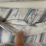 Athleta womens small marble swirl rainbow crop leggings gym lulu pockets gray Photo 4