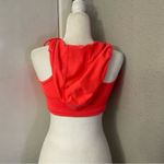 Forever 21 Cropped Drawstring Vest Hoodie XS Flaws Dopamine Coconut Girl Skater Photo 1