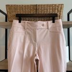 Talbots  Mid-Rise Curvy Blush Pink Ankle Woven Twill Career Dress Pant Trouser 10 Photo 1