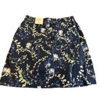 Croft & Barrow NWT  Womens Blue Floral Stretch Skort Size 6 Ladies Photo 1
