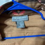 Ariat Brown and red  Aztec print fleece lined jacket  Photo 4