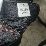 7 For All Mankind womans lace black tee Photo 8