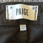 Paige Skyline Ankle Pegโ Black Skinny Jeans 26 Stretch Slim Fit Cropped Denim Photo 2