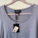 Angel Apparel Tank Top Denim Blue Knit Scoop Neck Sleeveless Top Sz 3X NWT Photo 3