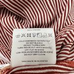 Faithfull the Brand Halter Mirror Door Striped Maxi Dress Slit Sides Size 6 Photo 21