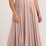 Jenny Yoo  Collection Inesse Bridesmaid Maxi Dress in Dusty Pink Photo 0