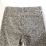 Current/Elliott CURRENT ELLIOT High-Rise Snow Leopard Jeans Sz 28 Cheetah Animal Print Photo 4