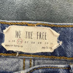 Free People We The Free; High Rise Button Fly Denim Jeans Sz 26 Photo 4
