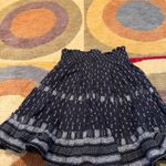 Vineyard Vines  Black White Pattern Tiered Ruffle Skirt High Waisted Women’s XS Photo 2