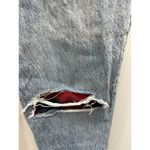 American Eagle  Highest Rise 90s Boyfriend Jeans Womens Size 10~Distressed Plaid Photo 3