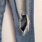 Mother The Tomcat Ankle Quite Contrary Jeans Blue Size 27 Photo 6