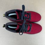 Dr. Martens Dr Doc Martens Boots Maelly Lace Up Canvas Red Maroon High Top Women’s Size 6 Photo 1