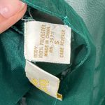Victoria's Secret Vintage  GOLD LABEL Shiny Green Satin Teddy Sequin Bodysuit S Photo 11
