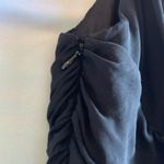 Shoshanna  Silk Ruched One Shoulder Dress Photo 6