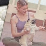 Halara  medium black cropped long sleeve thumb hole Crossover cropped yoga top Photo 7