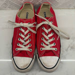 Converse  Chuck Taylor All Star Solid Red‎ High Top M9696 Women's Size 8 Photo 0