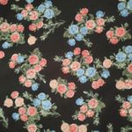 Kensie  long sleeve flowery top size medium women's,  super cute ruffles … Photo 3