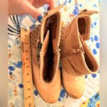 Anthropologie 8 Naya Agatha Weathered Distressed Taupe Studded Ankle Moto Boots Photo 11