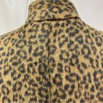 Old Navy Leopard Print Long Line Coat Textured Jacquard Small tall Mobwife New Photo 10