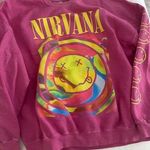 Urban Outfitters  Nirvana Pink Crewneck Photo 0