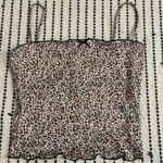 Berksha Bershka Cami Top Leopard Print Photo 0